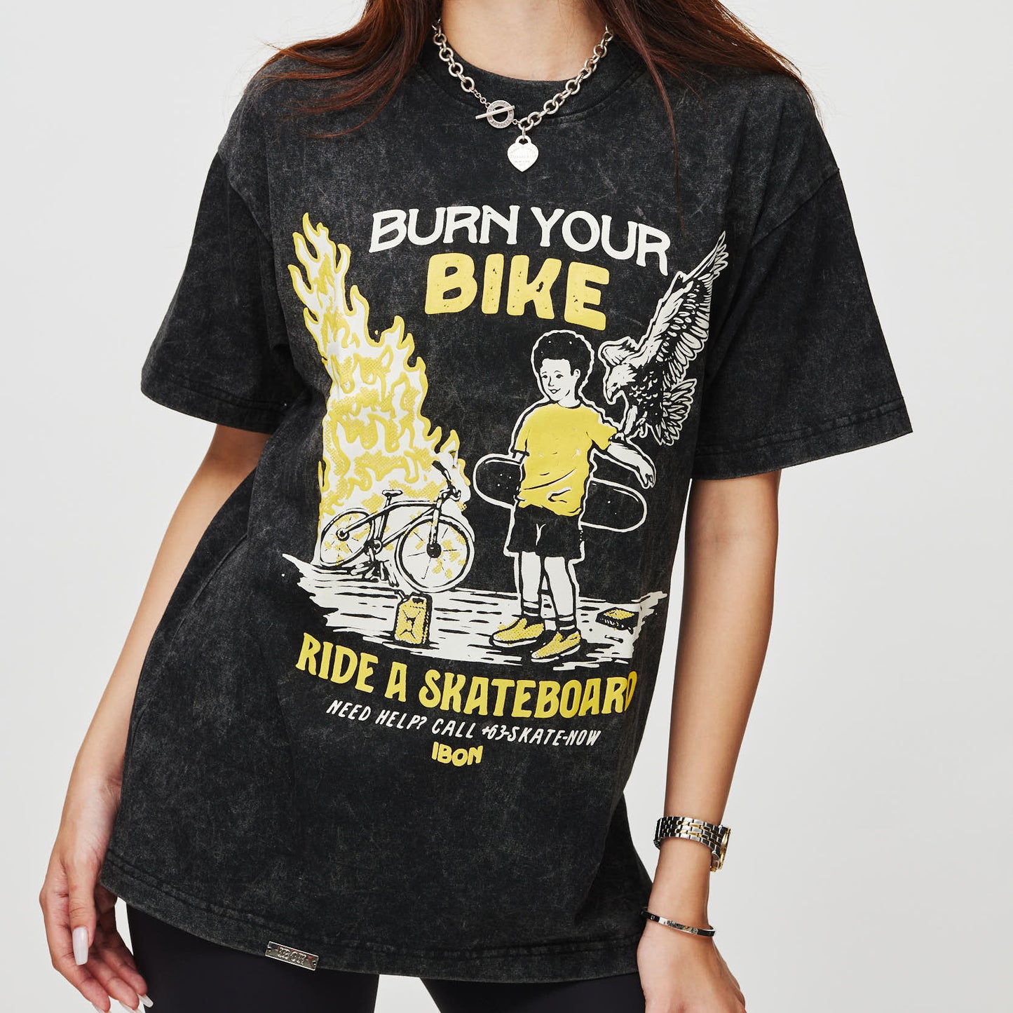 Burn Your Bike - Acid Black